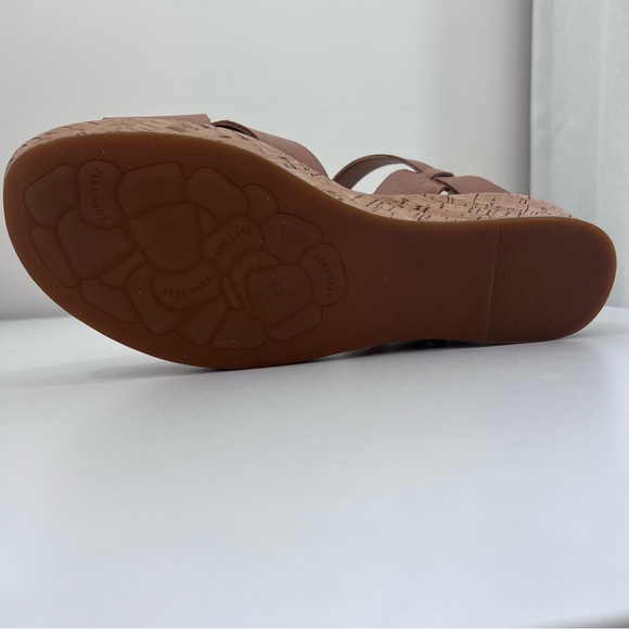 Kork-Ease Myrna Sandal Platform Cork Wedge Ankle Strap in Golden Sand NWOB, 9 - Picture 7 of 13
